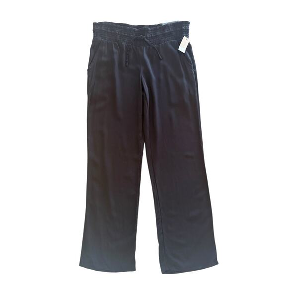 Maurices Black Wide Leg Elastic Waist Casual Pull On Pants Women's Size XXL NEW - Picture 1 of 15